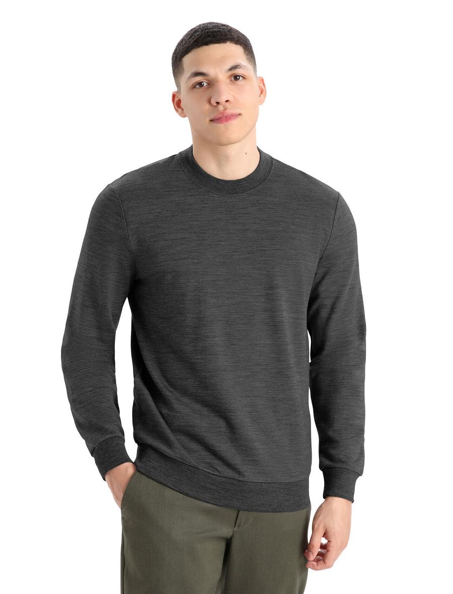 Sweat À Capuche Icebreaker Merino Shifter Long Sleeve Sweatshirt Homme Grise | FR 1277DFMN